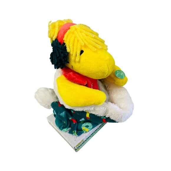 Peanuts Woodstock Christmas Animated Plush With Blanket - Picture 2 of 13